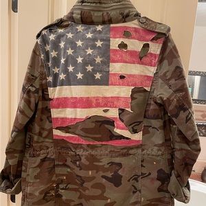 Polo Ralph Lauren Denim Co Distressed Jacket